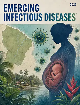 Journal cover graphic for Emerging Infectious Diseases