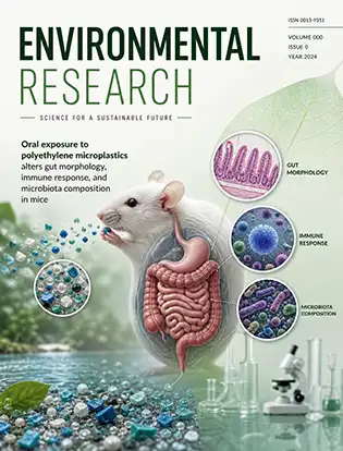 Journal cover graphic for Environmental Research