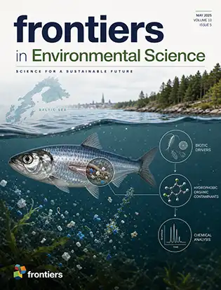 Journal cover graphic for Frontiers in Environmental Science