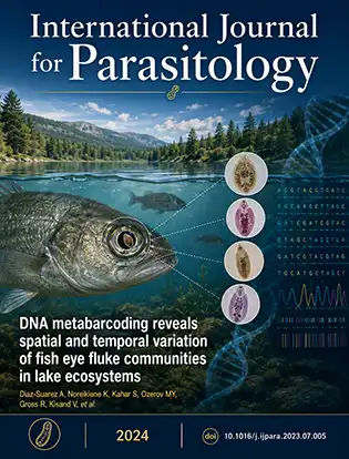 Journal cover graphic for International Journal for Parasitology