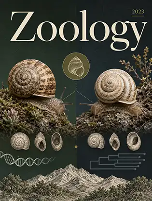 Journal cover graphic for Zoology