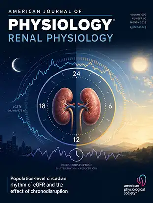 Journal cover graphic for American Journal of Physiology-Renal Physiology