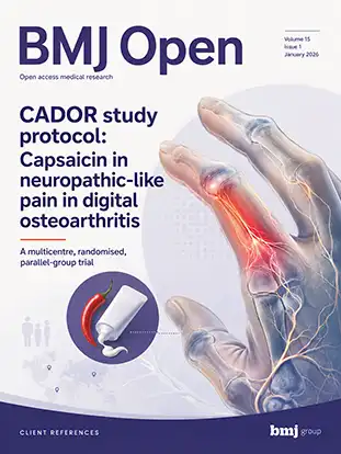 Journal cover graphic for BMJ Open
