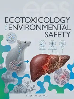 Journal cover graphic for Ecotoxicology and Environmental Safety