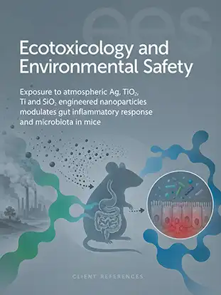 Journal cover graphic for Ecotoxicology and Environmental Safety