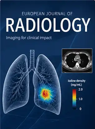 Journal cover graphic for European Journal of Radiology