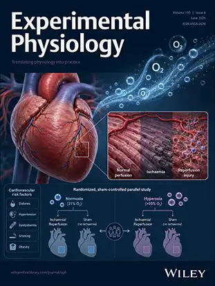 Journal cover graphic for Experimental Physiology