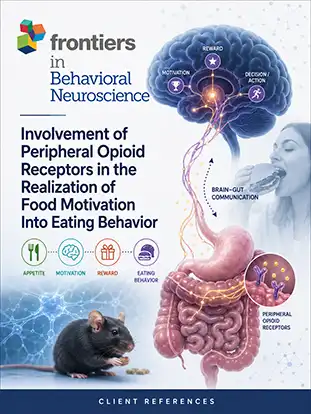Journal cover graphic for Frontiers in Behavioral Neuroscience