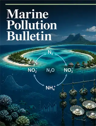 Journal cover graphic for Marine Pollution Bulletin