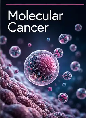 Journal cover graphic for Molecular Cancer