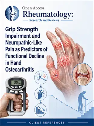 Journal cover graphic for Open Access Rheumatology: Research and Reviews