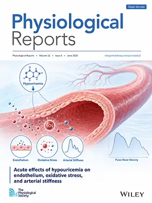 Journal cover graphic for Physiological Reports