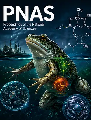 Journal cover graphic for Proceedings of the National Academy of Sciences