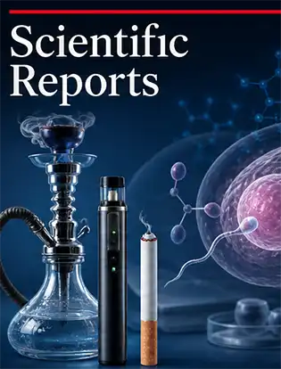 Journal cover graphic for Scientific Reports