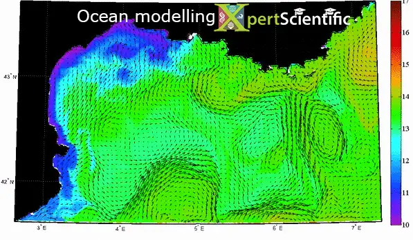 Ocean modelling example