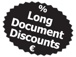 Discounts for large documents