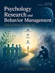 Psychology Research and Behavior Management cover