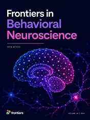 Frontiers in Behavioral Neuroscience cover
