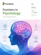 Frontiers in Psychology cover