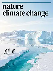 Nature Climate Change cover