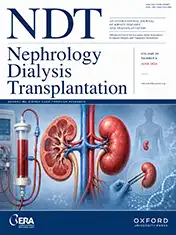 Nephrology Dialysis Transplantation cover